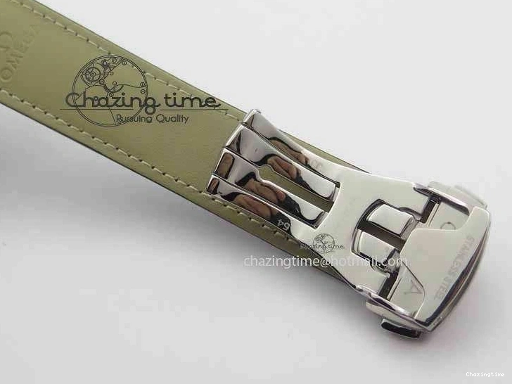 0202 2017 Aqua Terra SS RG XF Best Edition White Textured Dial On Black Leather Strap A Functional 8157